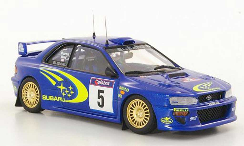 Subaru Impreza WRC 1/43 Trofeu WRC No.5 R.Burns / Reid Rally Australien 1999 modellino in miniatura