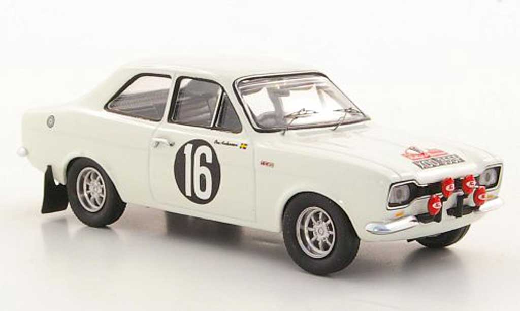 Ford Escort RS 1600 1/43 Trofeu RS 1600 TC No.16 O.Andersson / J.Davenport Rally San Remo 1968 modellino in miniatura