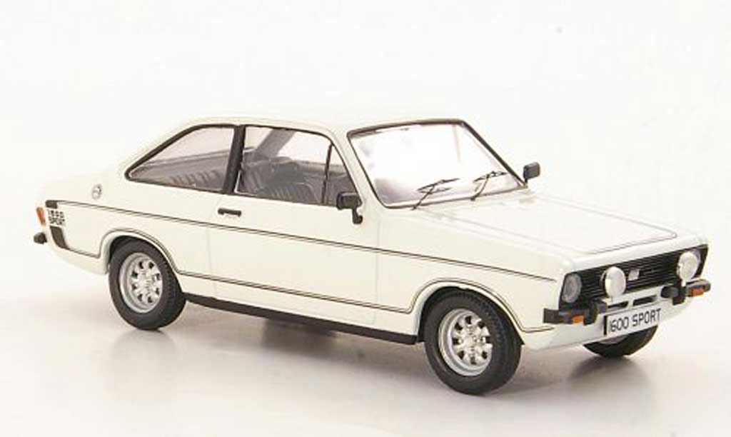 Ford Escort RS 1600 1/43 Trofeu RS 1600 Sport bianco RHD modellino in miniatura