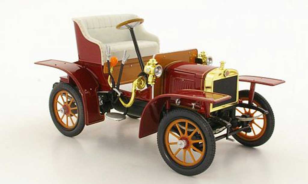 Laurin Klement Voiturette 1/18 Abrex Laurin-Klement rosso 1905 modellino in miniatura