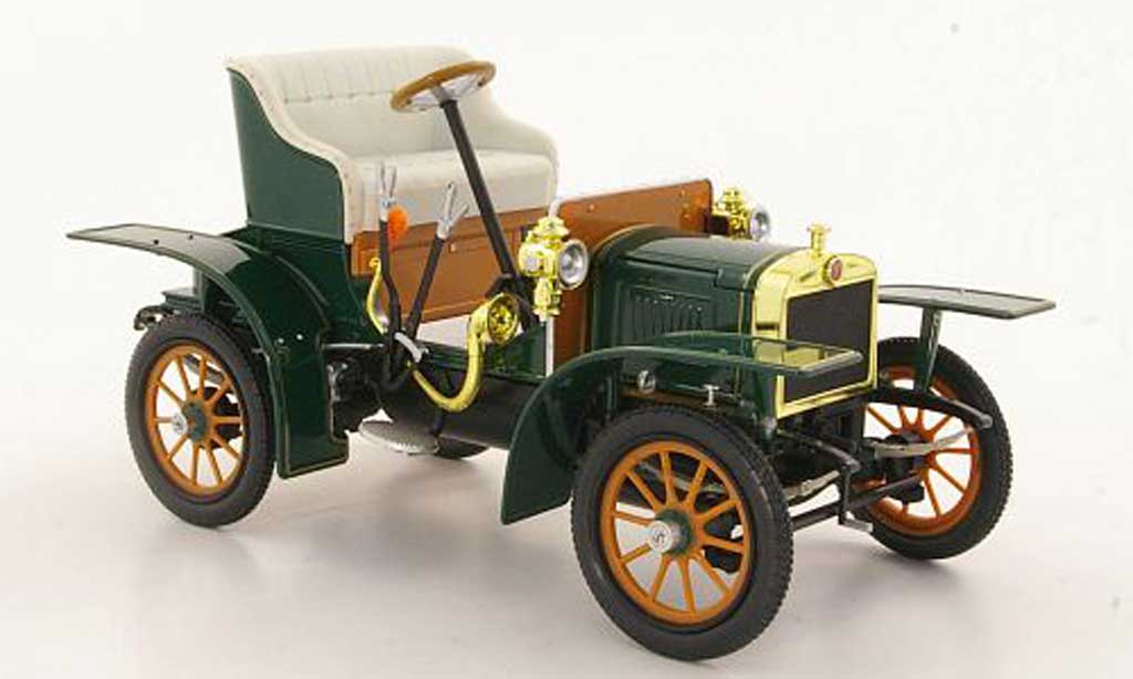 Laurin Klement Voiturette 1/18 Abrex Laurin-Klement grun 1905 modellino in miniatura