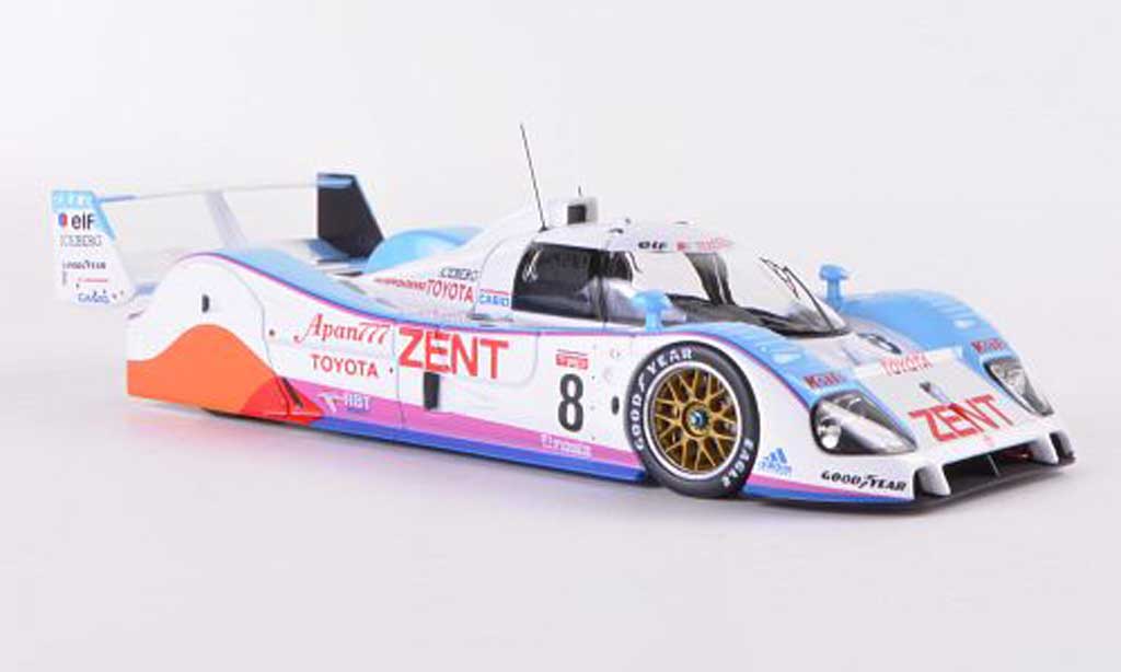 Toyota TS010 1/43 HPI No.8 Team Tom s J.Lammers / A.Wallace / T.Fabi 24h Le Mans 1992 modellino in miniatura