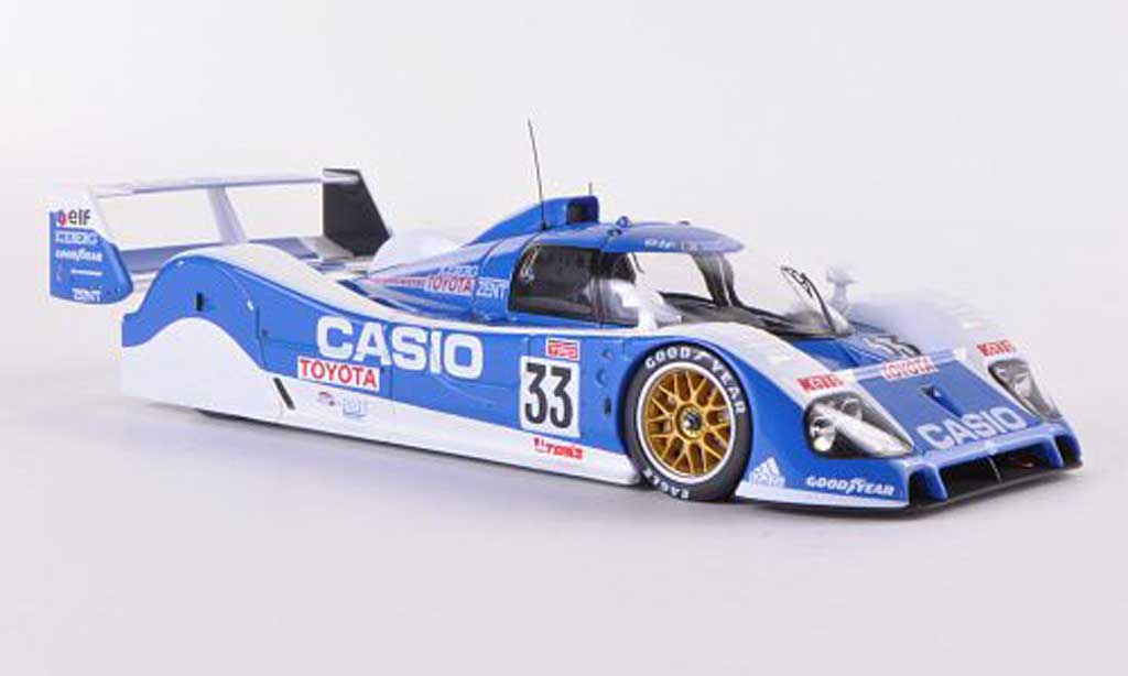 Toyota TS010 1/43 HPI No.33 Team Tom s P.H.Raphanel / M.Sekiya / K.Acheson 24h Le Mans 1992 modellino in miniatura