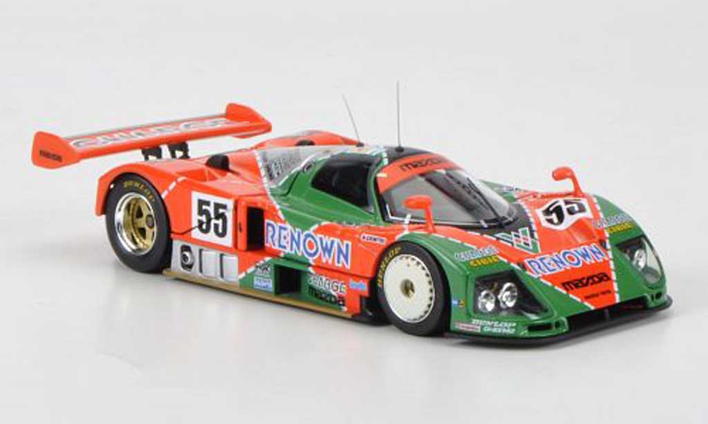 Mazda 787B 1/43 HPI No.55 Renown V.Weidler / J.Herbert / B.Gachot 24h Le Mans 1991 modellino in miniatura