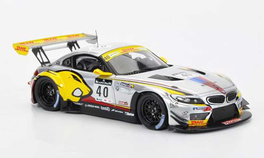 Bmw Z4 E89 1/43 Spark E89 No.40 M.Martin/B.Leinders/M.Hennerici 24h Spa 2011 modellino in miniatura
