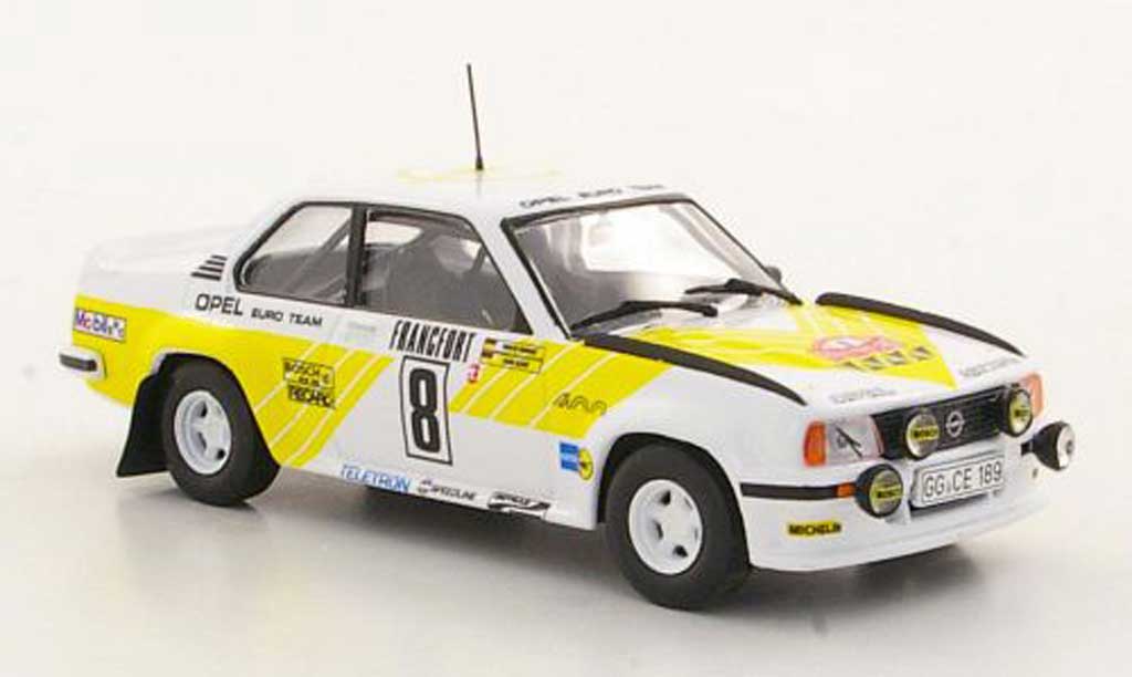 Opel Ascona B 1/43 Hachette B 400 No.8 Rally Monte Carlo (ohne Magazin) 1980 modellino in miniatura