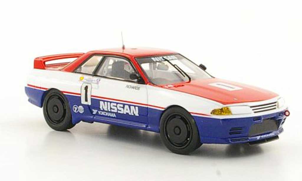 Nissan Skyline R32 1/43 Apex R32 GT-R No.1 J.Richards ATCC 1991 modellino in miniatura