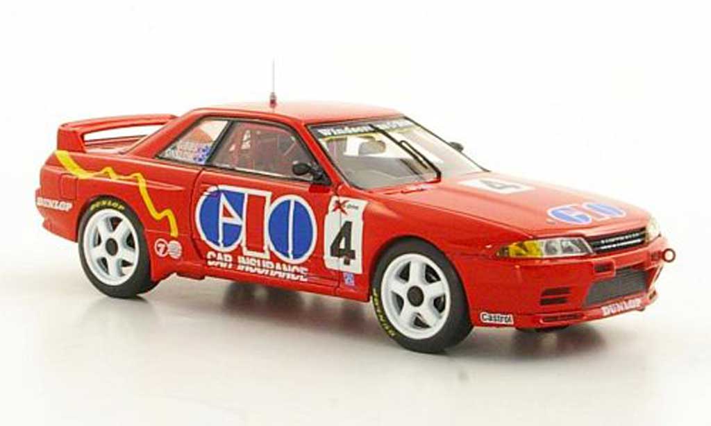 Nissan Skyline R32 1/43 Apex R32 GT-R No.4 M.Gibbs / R.Onslow Sandown 500 1991 modellino in miniatura