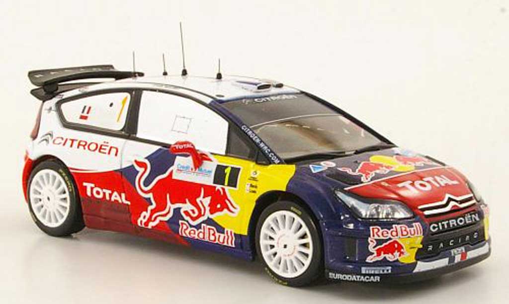 Citroen C4 WRC 2010 1/43 IXO WRC 2010 No.1 Total S.Loeb / D.Elena Rally Frankreich modellino in miniatura