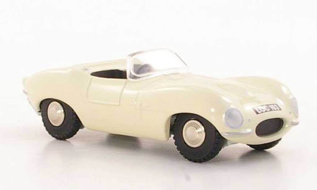 Jaguar XK SS 1/43 Norev SS beige RHD modellino in miniatura