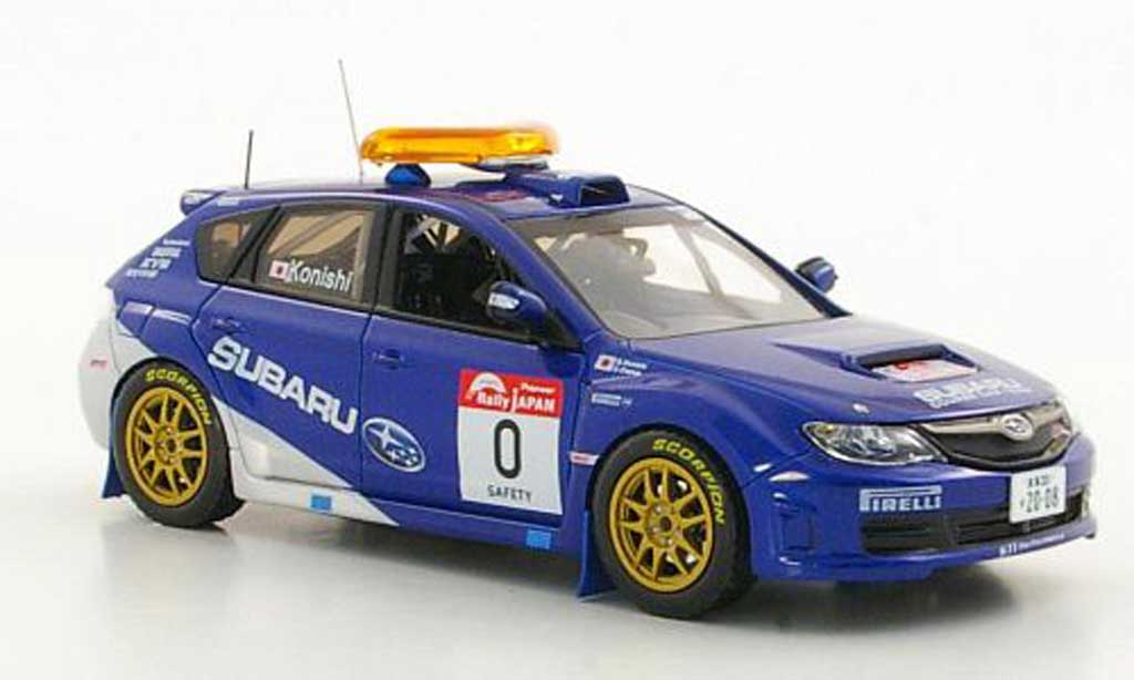 Subaru Impreza WRX 1/43 J Collection STI WRX Gr.N No.0 S.Konishi / E.Osawa Rally Japan 2008 modellino in miniatura