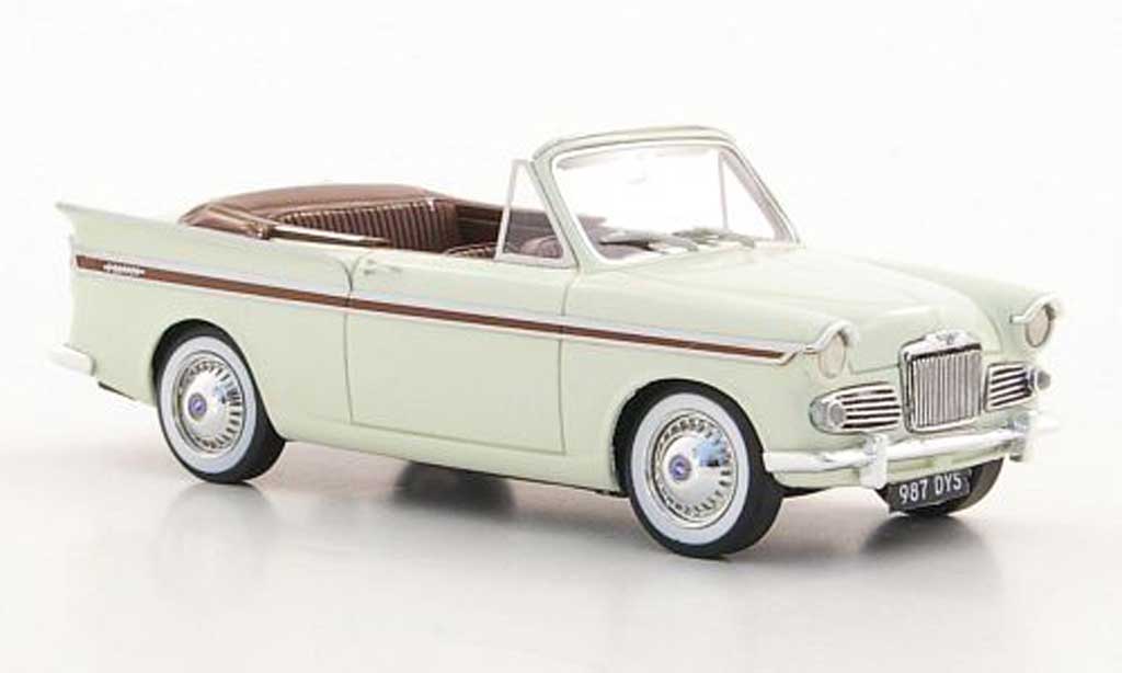 Sunbeam Rapier 1/43 Silas Models Series IIIa Convertibile beige/marronee 1961 modellino in miniatura