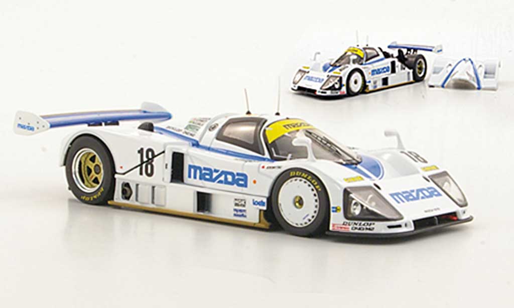 Mazda 787B 1/43 HPI No.18 D.Kennedy / S.Johansson / M.S.Sala 24h Le Mans 1991 modellino in miniatura