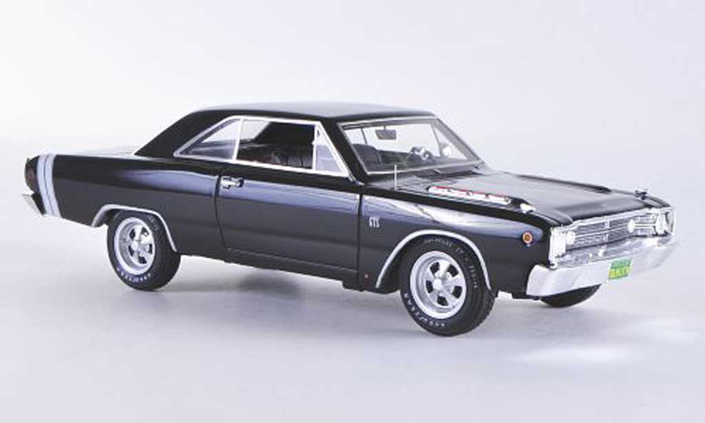 Dodge Dart 1968 1/43 Highway 61 1968 GTS nero/bianco modellino in miniatura