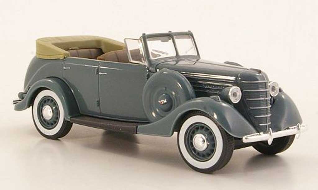Gaz 11-40 1/43 Nash Avtoprom grigio geoffnetes Verdeck modellino in miniatura