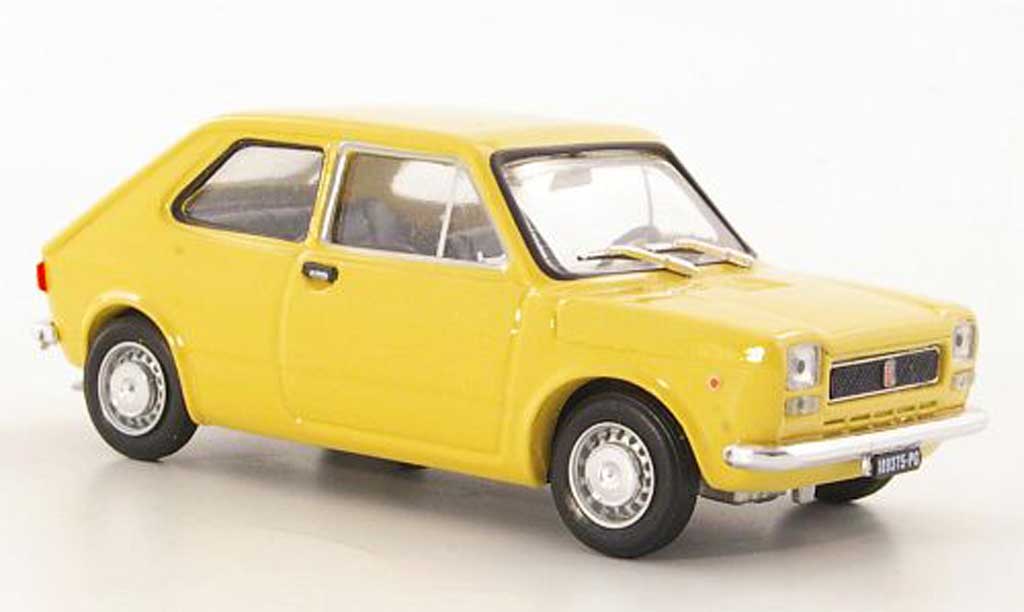 Fiat 127 1/43 Brumm beige 1971 modellino in miniatura