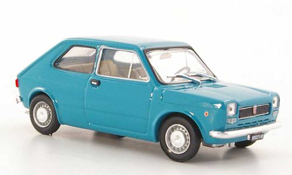 Fiat 127 1/43 Brumm blu grun 1971 modellino in miniatura