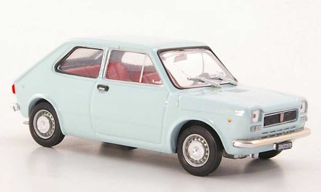 Fiat 127 1/43 Brumm blu 1971 modellino in miniatura