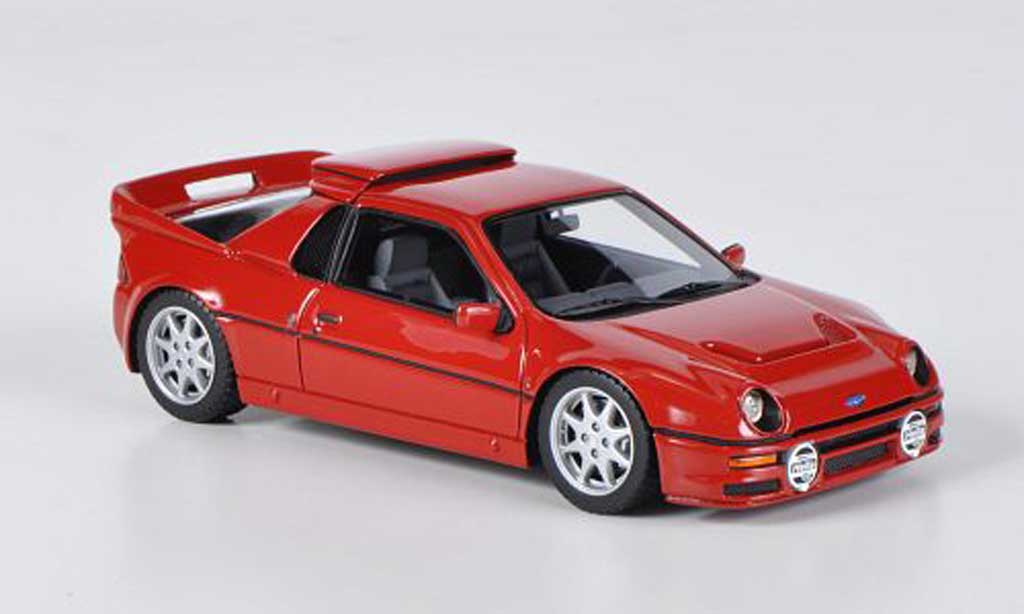 Ford RS 200 1/43 HPI rosso LHD modellino in miniatura