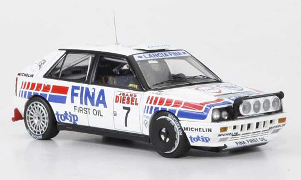 Lancia Delta HF Integrale 1/43 HPI HF Integrale HF Intregrale 16V No.7 Fina Cerrato/Cerri Rally San Remo 1991 modellino in miniatura