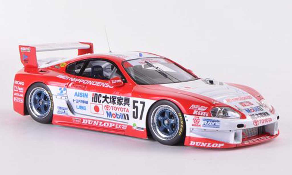 Toyota Supra GT LM 1/43 HPI GT LM No.57 Team SARD M.Sekiya / M.Kageyama / H.Mitsusada 24h Le Mans 1996 modellino in miniatura