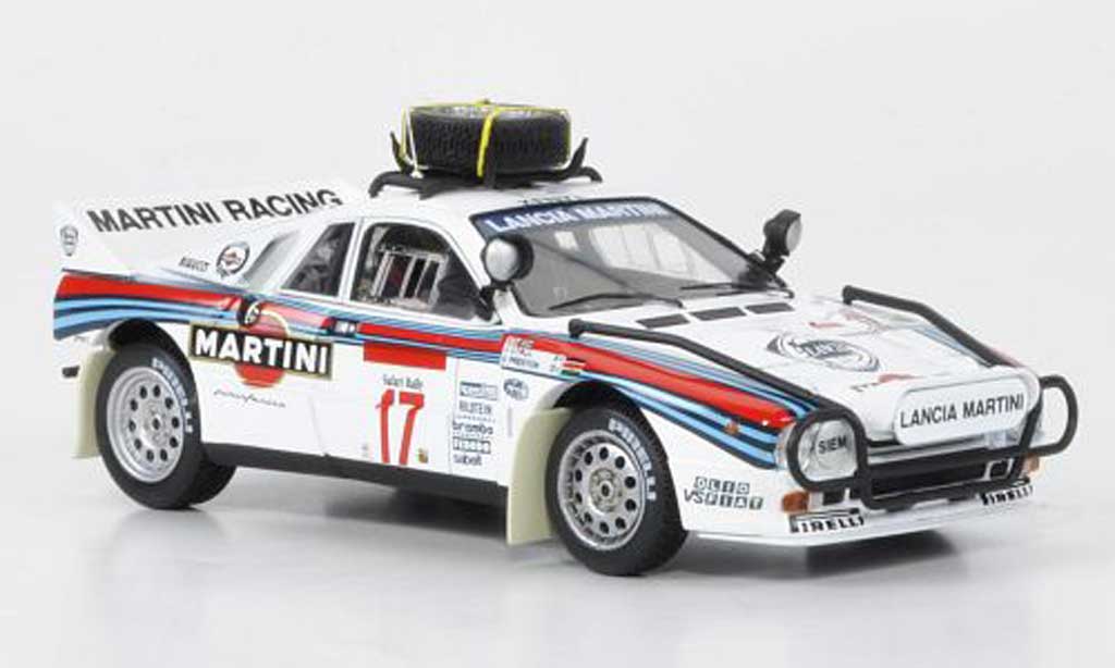 Lancia 037 1/43 HPI Rally No.17 Martini Safari Rally 1984 modellino in miniatura