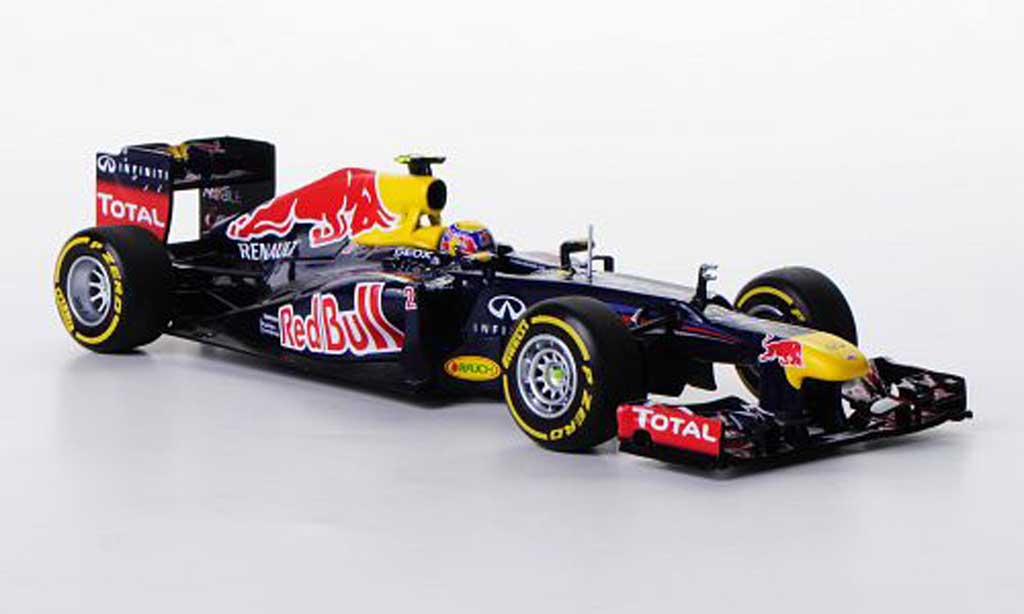 Red Bull F1 2012 1/43 Minichamps 2012 Racing Renault RB8 No.2 M.Webber Saison modellino in miniatura