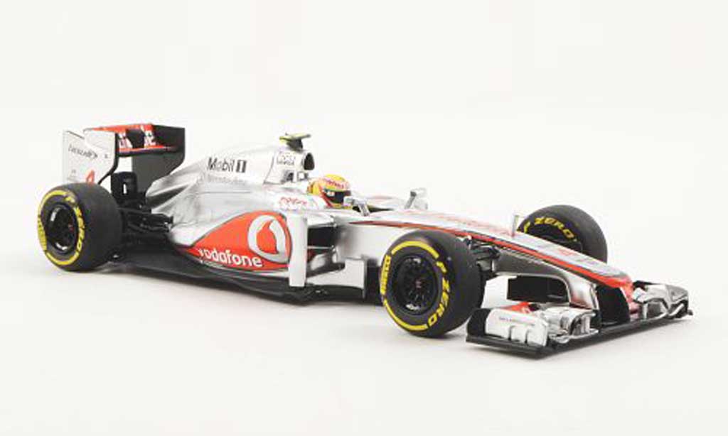 McLaren F1 2012 1/43 Minichamps 2012 Mercedes MP4-27 No.4 Vodafone L.Hamilton saison modellino in miniatura