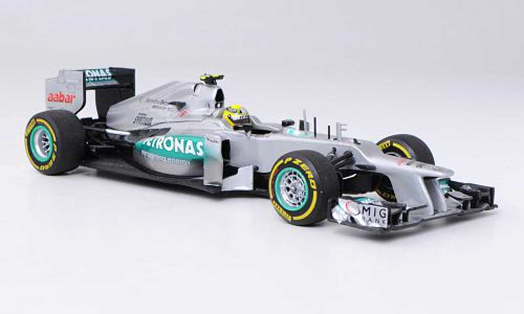 Mercedes F1 2012 1/43 Minichamps 2012 AMG Petronas W03 No.8 N.Rosberg -Saison modellino in miniatura