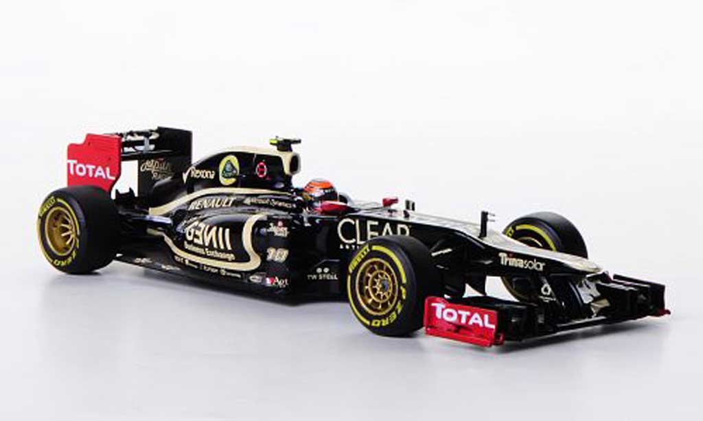 Lotus F1 2012 1/43 Minichamps 2012 Team Renault E20 No.10 R.Grosjean Saison modellino in miniatura