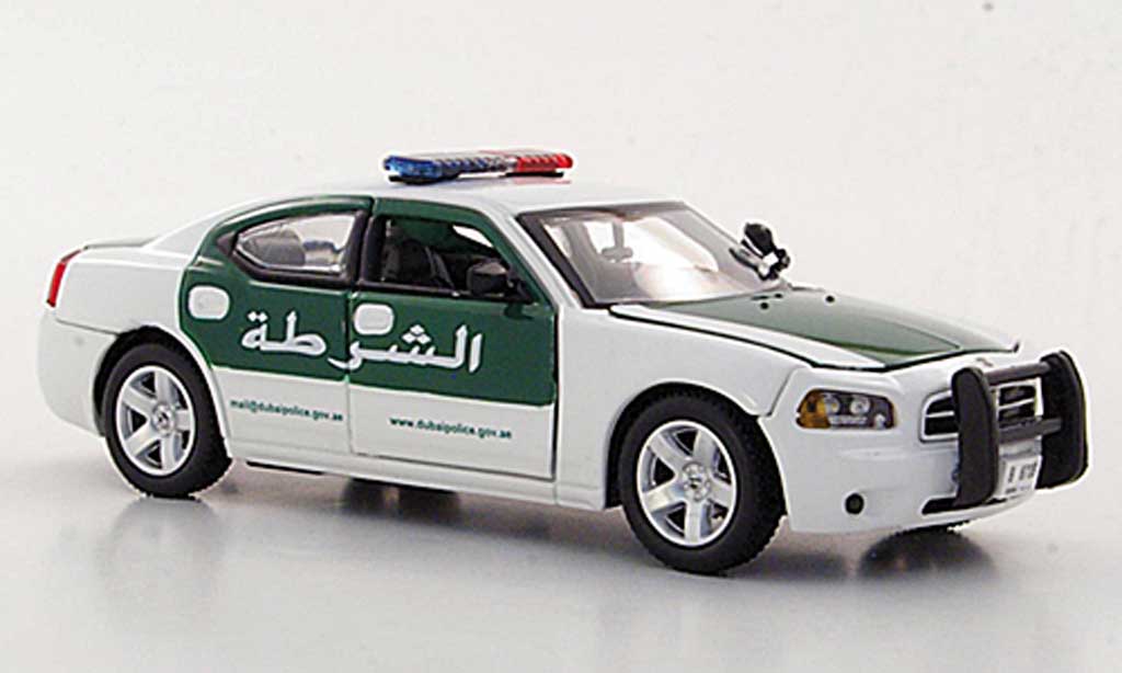 Dodge Charger Police 1/43 First Response Police Dubai Police Polizei modellino in miniatura