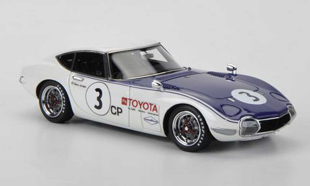 Toyota 2000 GT 1968 1/43 HPI 1968 No.3 D.Jordan SCCA modellino in miniatura