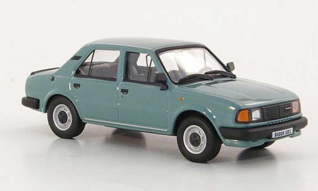 Skoda 120 1/43 Abrex L grigiogrun 1986 modellino in miniatura