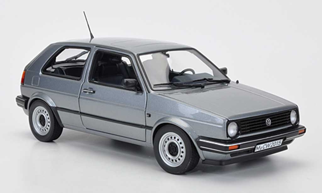 Volkswagen Golf 2 1/18 Norev 2 CL grigio Sondermodell MCW 1987 modellino in miniatura