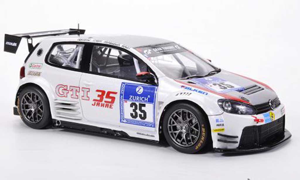 Volkswagen Golf VI 1/43 Spark VI 24 No.35 Terting / Thiim / Mailleux / Rast 24h ADAC Nurburgring 2011 modellino in miniatura
