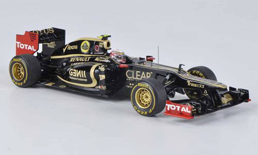 Lotus F1 2012 1/43 Spark 2012 E20 No.10 R.Grosjean GP Monaco 2012 modellino in miniatura