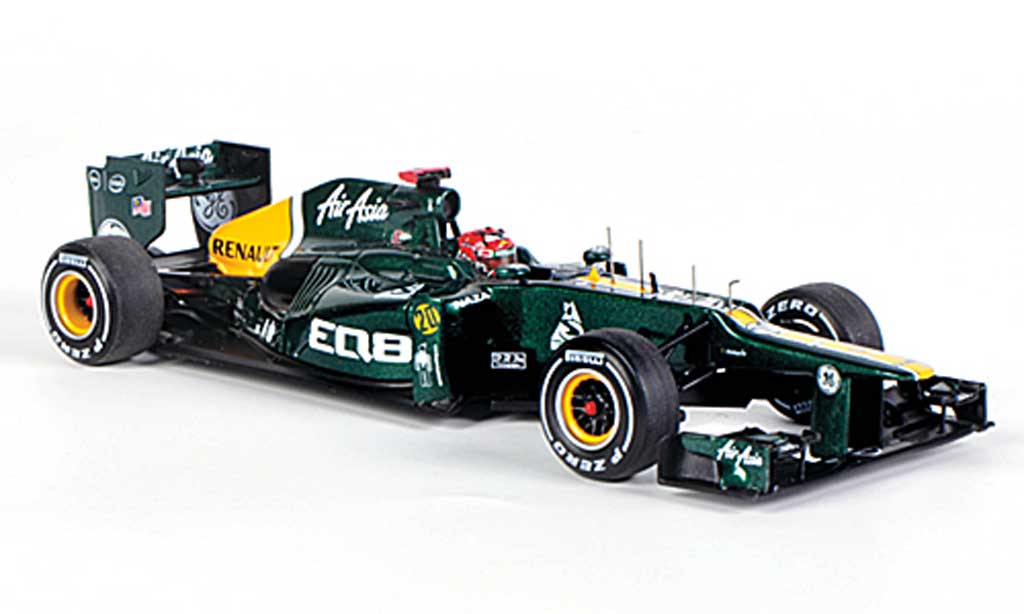 Caterham F1 CT01 2012 1/43 Spark CT01 2012 No.20 H.Kovalainen GP Malaysia 2012 modellino in miniatura