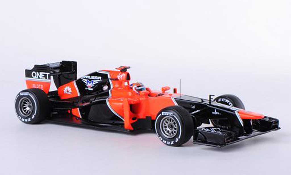 Marussia MR01 1/43 Spark No.24 T.Glock GP China 2012 modellino in miniatura