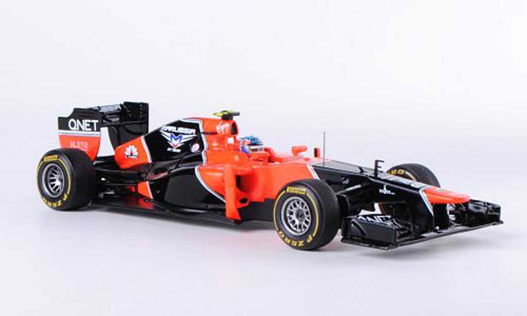 Marussia MR01 1/43 Spark No.25 C.Pic GP China 2012 modellino in miniatura