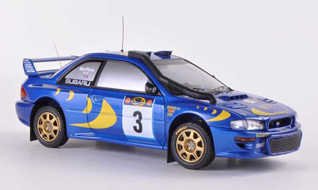 Subaru Impreza WRC 1/43 HPI WRC 97 No.3 C.McRae / N.Grist Safari Rally 1997 modellino in miniatura
