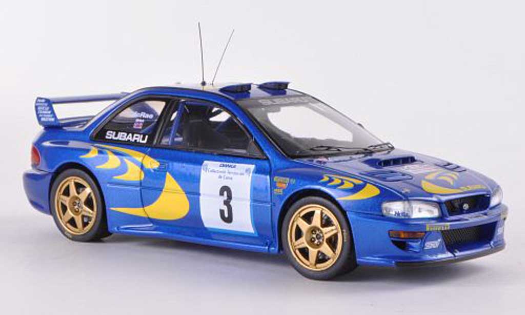Subaru Impreza WRC 1/43 HPI WRC 97 No.3 C.McRae / N.Grist Tour de Corse 1997 modellino in miniatura