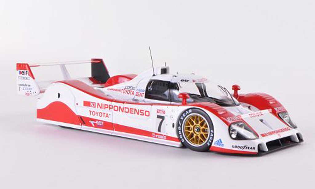 Toyota TS010 1/43 HPI No.7 Team Tom s G.Lees / D.Brabham / U.Katayama 24h Le Mans 1992 modellino in miniatura
