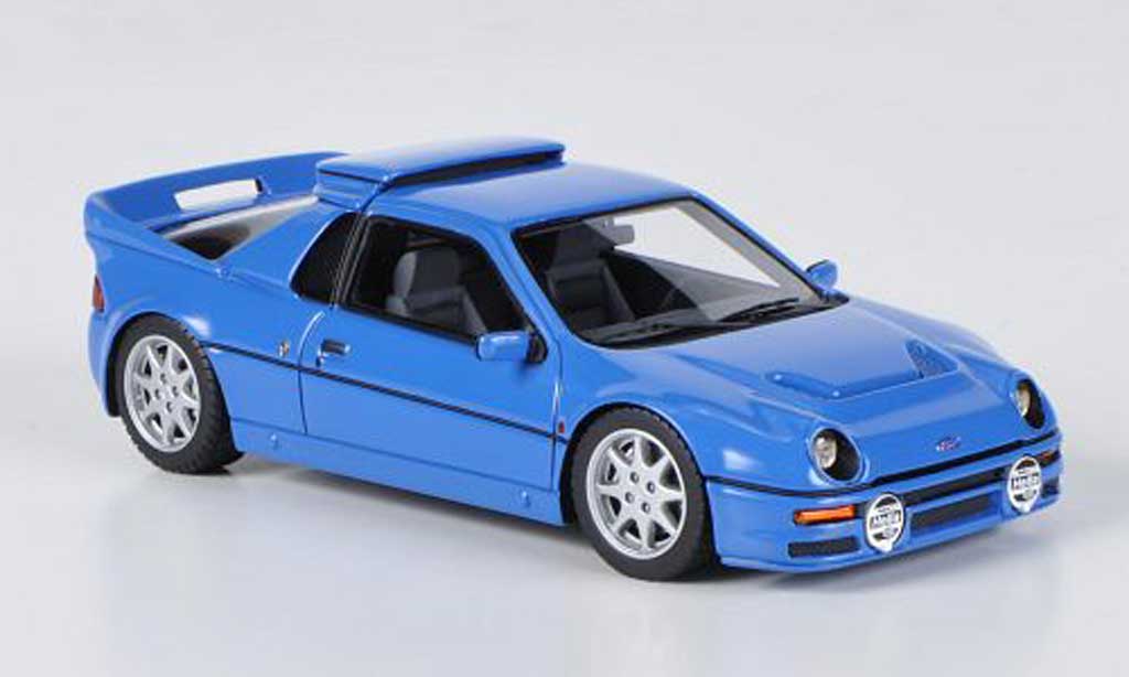Ford RS 200 1/43 HPI blu LHD modellino in miniatura