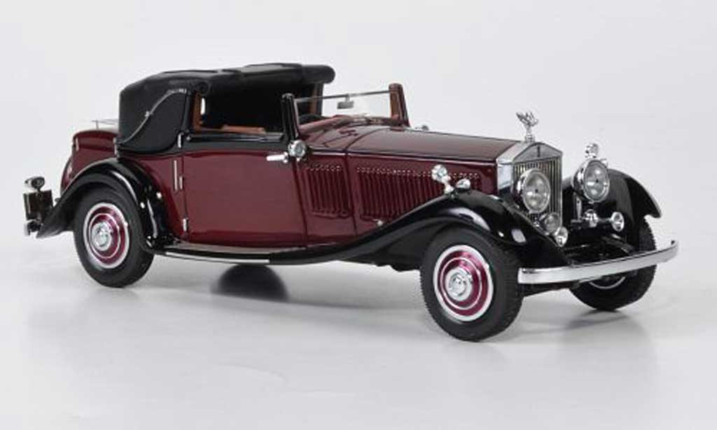 Rolls Royce Phantom 1934 1/43 Neo 1934 II Owen Sedanca Coupe J. Gurnney Nutting & Co. rosso/nero lim. Auflage 500 1934 modellino in miniatura