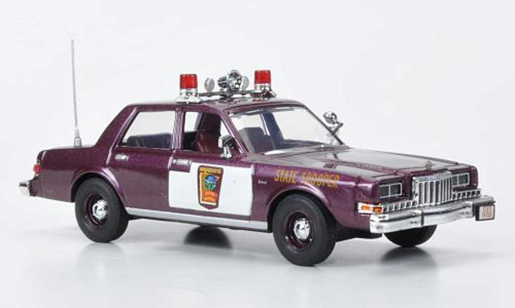 Dodge Diplomat 1/43 First Response Minnesota State Patrol 1985 modellino in miniatura