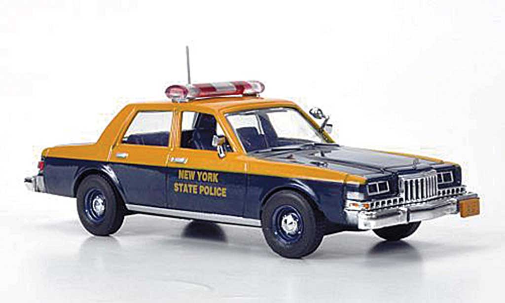 Dodge Diplomat 1/43 First Response New York State Police 1985 modellino in miniatura