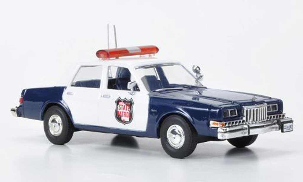 Dodge Diplomat 1/43 First Response Wisconsin State Patrol 1985 modellino in miniatura