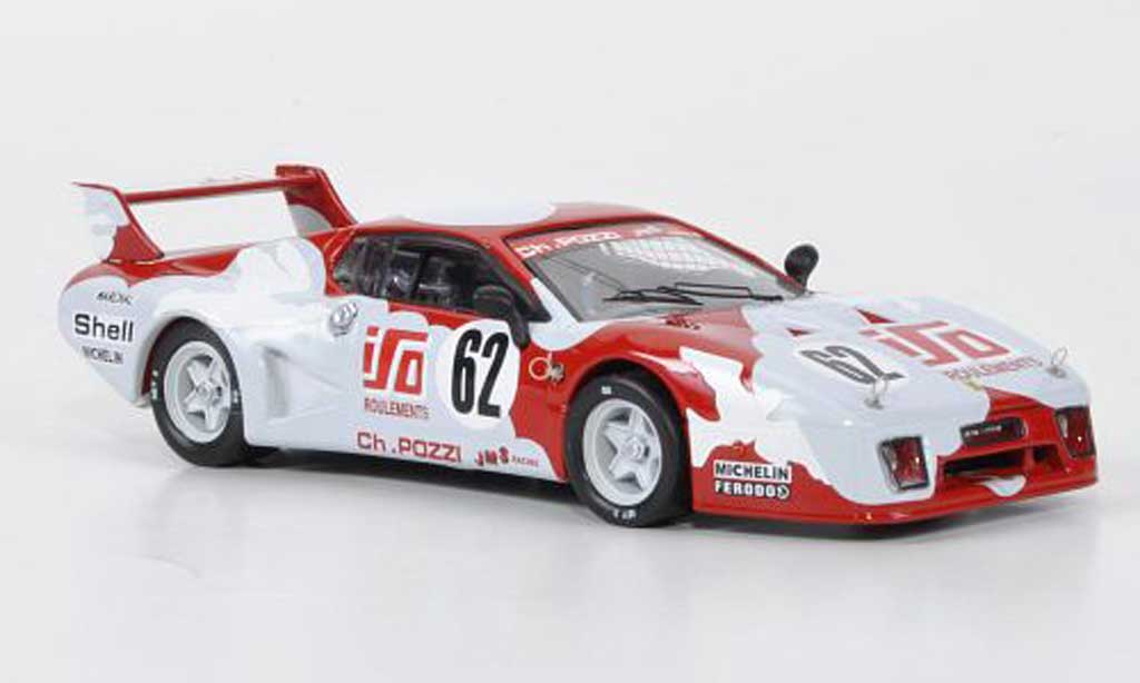 Ferrari 512 BB LM 1/43 Best BB LM No.62 JMS Racing Andruet / Dini 24h Le Mans 1979 modellino in miniatura