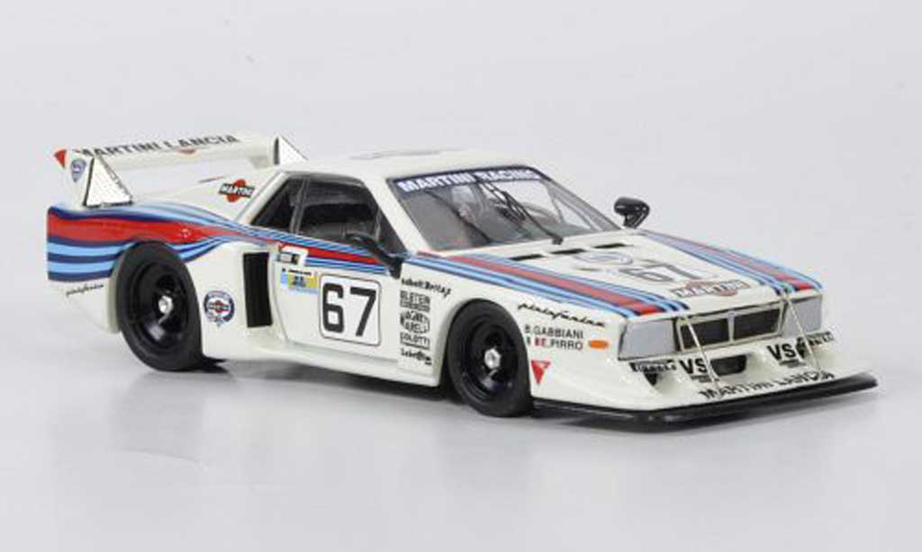 Lancia Beta Monte Carlo 1/43 Best Monte Carlo No.67 Martini Racing Pirro / Gabbiani 24h Le Mans 1981 modellino in miniatura