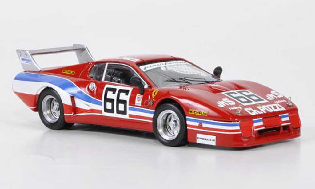 Ferrari 512 BB LM 1/43 Best BB LM No.66 JMS Racing Andruet / Dini 24h Daytona 1979 modellino in miniatura